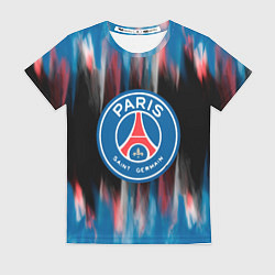 Футболка женская PSG, цвет: 3D-принт