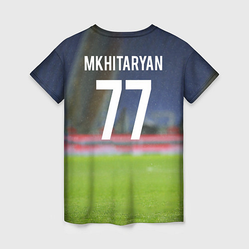 Женская футболка Генрих Мхитарян / 3D-принт – фото 2