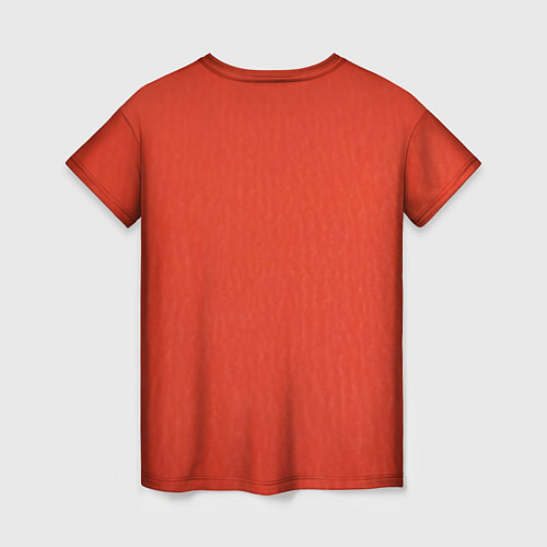 Женская футболка Огненный лев / 3D-принт – фото 2