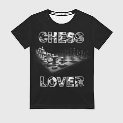 Женская футболка Chess Lover Любитель шахмат