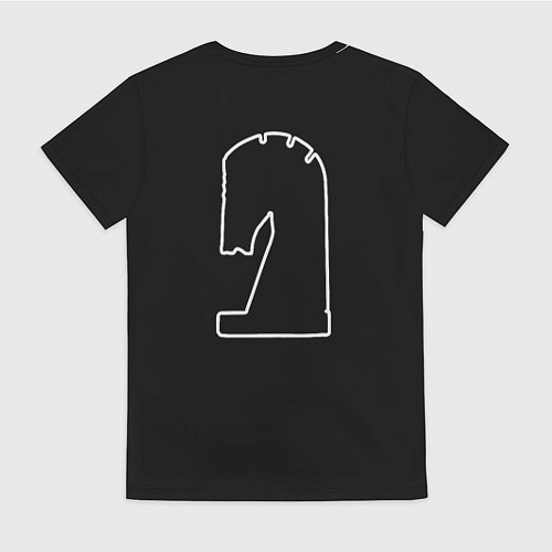 Женская футболка Chess Lover Конь Шахматы / 3D-принт – фото 2