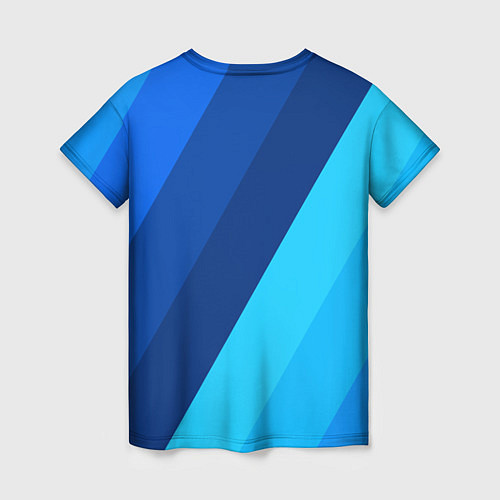 Женская футболка Бернарду Силва Манчестер Сити / 3D-принт – фото 2