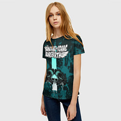 Футболка женская Айзек, цвет: 3D-принт — фото 2