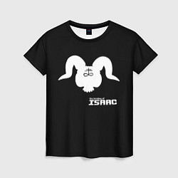 Женская футболка The Binding of isaac Satan