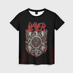 Футболка женская Slayer, цвет: 3D-принт