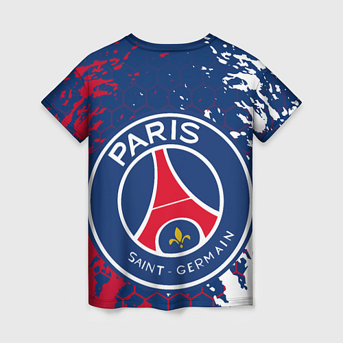 Женская футболка ФК ПСЖ FC PSG PARIS SG / 3D-принт – фото 2
