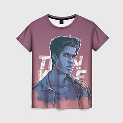 Футболка женская Teen Wolf Scott McCall, цвет: 3D-принт