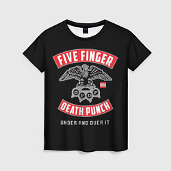 Женская футболка Five Finger Death Punch 5FDP