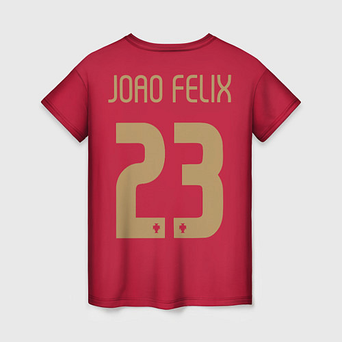 Женская футболка Joao Felix / 3D-принт – фото 2