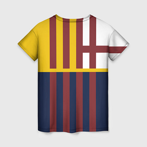 Женская футболка BARCELONA FC БАРСЕЛОНА ФК BARCA / 3D-принт – фото 2