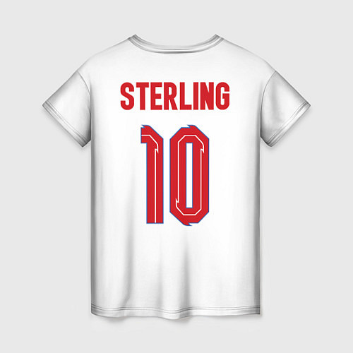 Женская футболка Стерлинг форма Англия / 3D-принт – фото 2