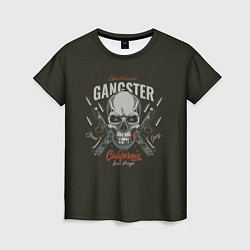 Футболка женская GANGSTER, цвет: 3D-принт