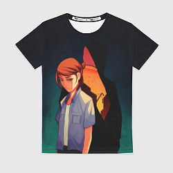 Женская футболка Анимационные Элли и Джоел