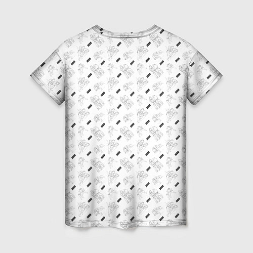 Женская футболка JUDO / 3D-принт – фото 2