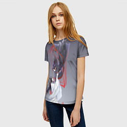 Футболка женская Магистр дъявольского культа, цвет: 3D-принт — фото 2