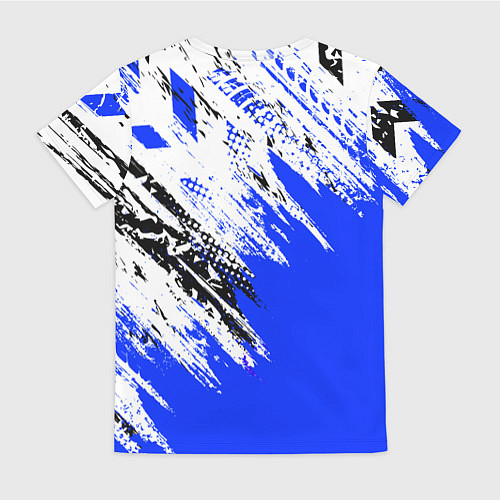 Женская футболка BAJAJ БАДЖАДЖ МОТОСПОРТ / 3D-принт – фото 2