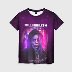 Футболка женская BILLIE EILISH GLITCH Z, цвет: 3D-принт