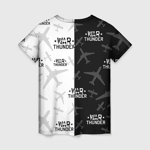 Женская футболка WAR THUNDER ВАР ТАНДЕР / 3D-принт – фото 2