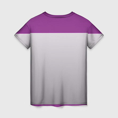 Женская футболка Птичка в ежевичке / 3D-принт – фото 2