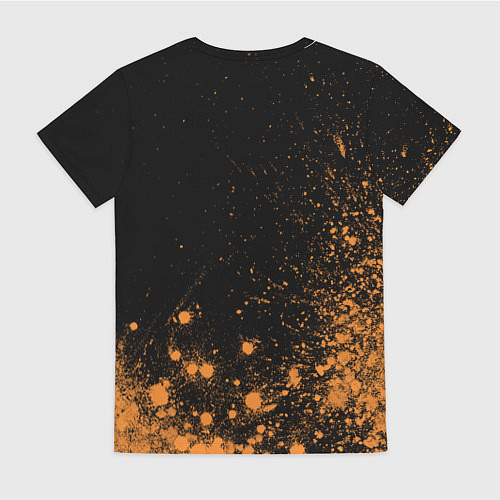 Женская футболка Foxy - Paint / 3D-принт – фото 2