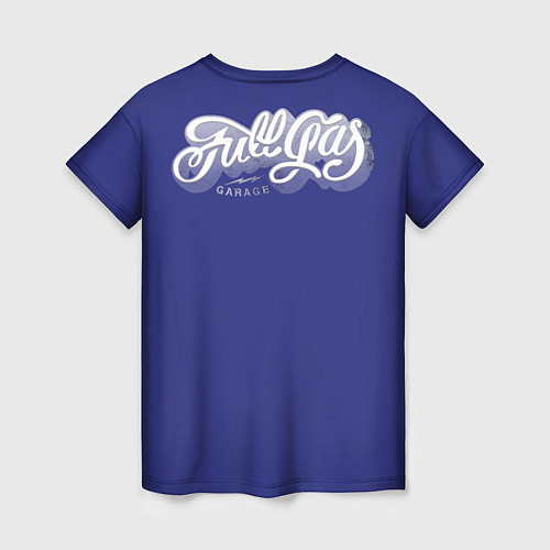 Женская футболка Gas Garage / 3D-принт – фото 2