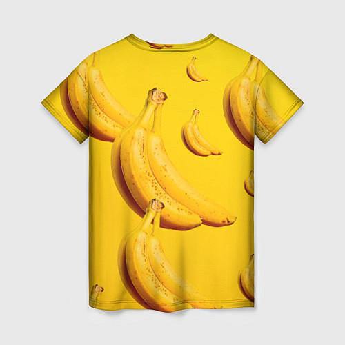 Женская футболка Банановый рай / 3D-принт – фото 2