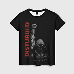Футболка женская DISTURBED, цвет: 3D-принт