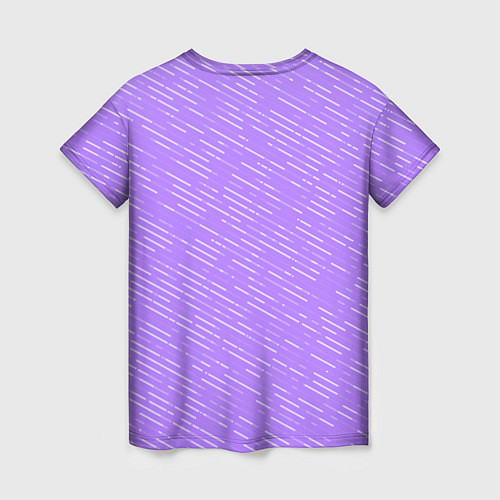 Женская футболка Zero Two в прямоугольнике / 3D-принт – фото 2