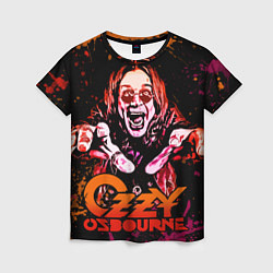 Футболка женская Ozzy Osbourne, цвет: 3D-принт
