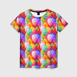 Футболка женская Воздушные Шары, цвет: 3D-принт