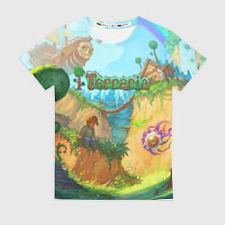 Женская футболка Terraria Террария Z