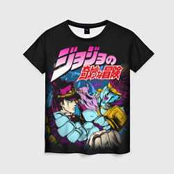 Женская футболка Джотаро Star Platinum, JoJos Bizarre Adventure