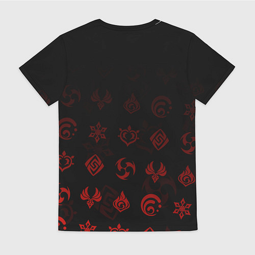 Женская футболка Синь Янь Genshin Impact / 3D-принт – фото 2