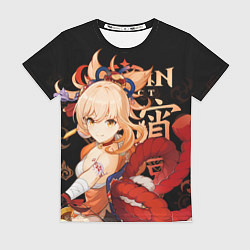 Футболка женская Ёимия Genshin Impact, цвет: 3D-принт