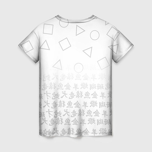 Женская футболка Игра в кальмара: Страж квадрат / 3D-принт – фото 2