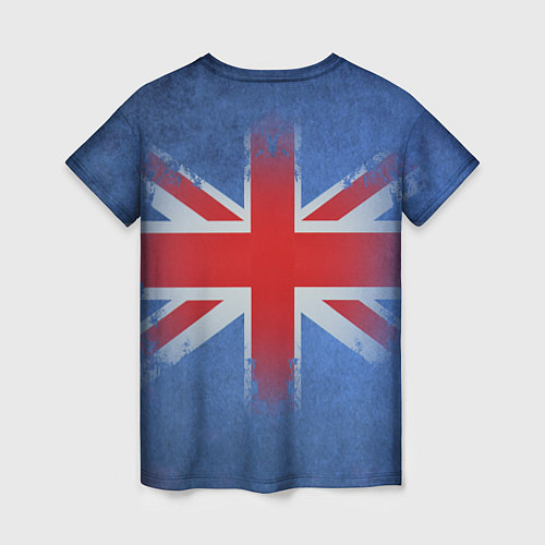 Женская футболка Mini cooper Великобритания / 3D-принт – фото 2