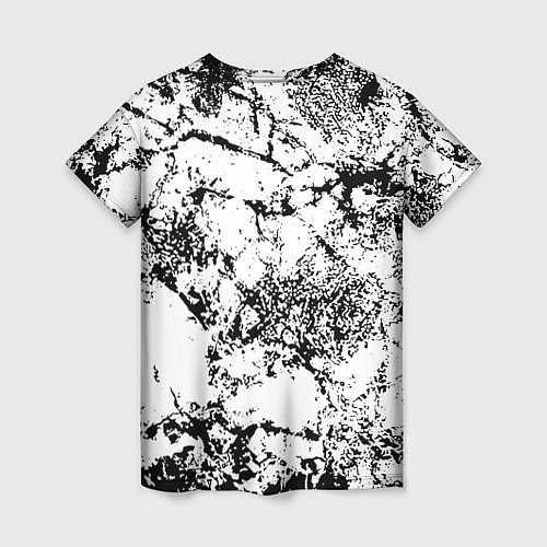Женская футболка Эффект линогравюры / 3D-принт – фото 2