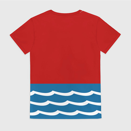 Женская футболка Герб Магадана / 3D-принт – фото 2