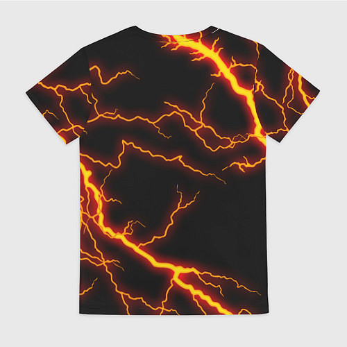 Женская футболка PIKACHU PIKA PIKA РАЗРЯДЫ МОЛНИЙ / 3D-принт – фото 2