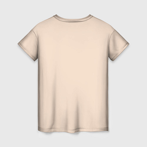 Женская футболка Маленький Тигрёнок / 3D-принт – фото 2