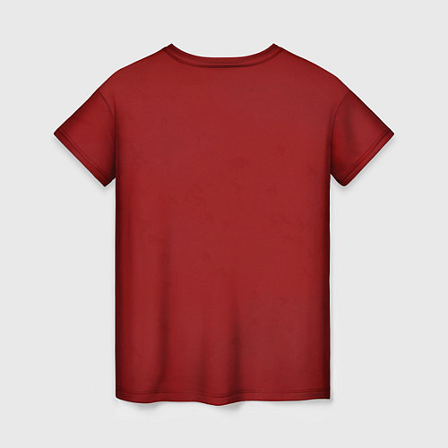 Женская футболка Кровавые Вороны креатив / 3D-принт – фото 2