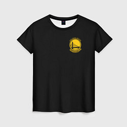 Женская футболка GOLDEN STATE WARRIORS BLACK STYLE