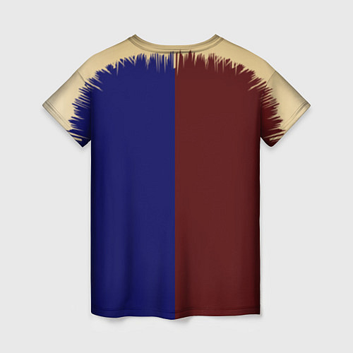 Женская футболка Barcelona Форма / 3D-принт – фото 2