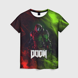 Футболка женская Doomguy Doom, цвет: 3D-принт