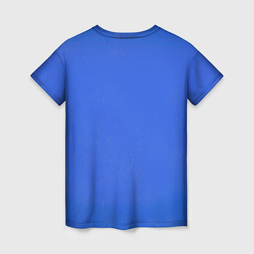 Женская футболка Ультрамарины парадный вариант / 3D-принт – фото 2