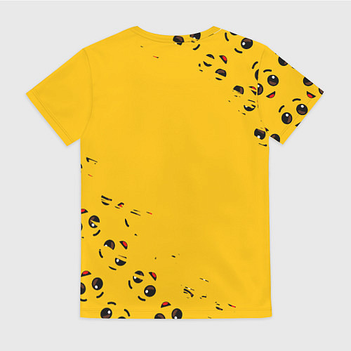 Женская футболка FORTNITE BANANA FACE ФОРТНАЙТ БАНАН / 3D-принт – фото 2