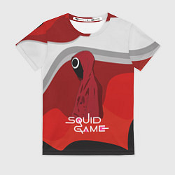 Женская футболка Игра в кальмара