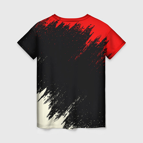 Женская футболка Poppy Playtime: Red & Black / 3D-принт – фото 2