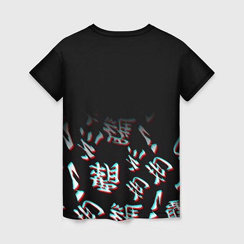 Женская футболка Tokyo Revengers Valhalla Glitch / 3D-принт – фото 2