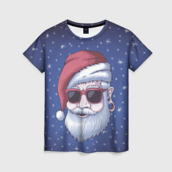 Женская футболка САНТА ХИПСТЕР SANTA HIPSTER